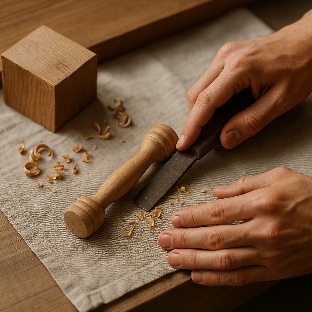 Handcrafted OwlPulse Roller in Natural Light