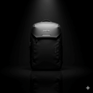 pulse slimpro backpack – slim water resistant laptop bag for business & daily commute