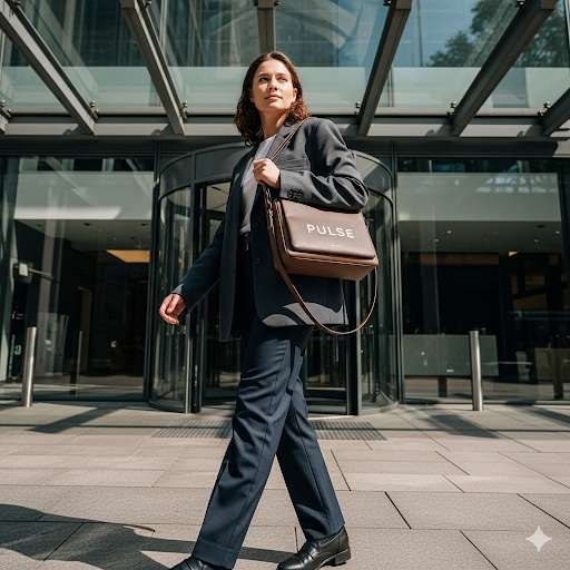 pulse voguecross shoulder bag – premium water resistant fashion crossbody for work & casual outings